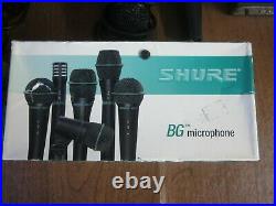 Lot of Shure BG 3.1 Wireless Microphone, T1 Diversity Receiver Untested