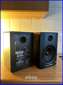 M-Audio BX5 D2 Active Studio Monitors Pair Black Flat