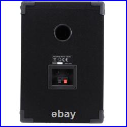 MAX 8 Passive DJ Speakers Kit with Tripod Stands 400W Party System