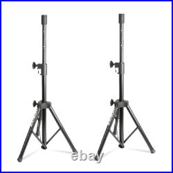 MAX 8 Passive DJ Speakers Kit with Tripod Stands 400W Party System