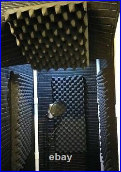 MICBOOTH-911 360 / Stand-In Isolation Vocal Booth with Light & withDoor Enclosure