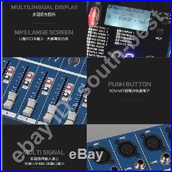 MICWL Live Studio Mixer Mixing Console Bluetooth 24-Bit Digital Effect Processor