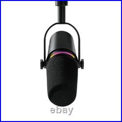 MV7+ Podcast Microphone With Voice Isolation Technology And LED Panel