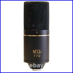 MXL MXL770 Cardioid Condenser Studio Microphone 770 Shock Mount Case