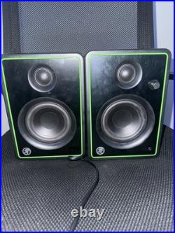 Mackie CR4-X Studio Speakers 1 Pair All Cables Included