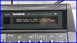 Mackie D8B 56 input / 72 channel digital audio mixer & Psu UNTESTED Error 43