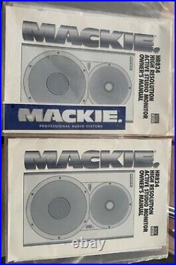 Mackie HR824 MK 1 Active Studio monitors In Excellent Condition