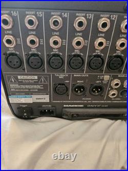 Mackie Onyx 1640 Firewire 16-Track Mixing Desk