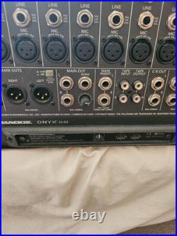 Mackie Onyx 1640 Firewire 16-Track Mixing Desk