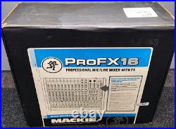 Mackie PRO FX16 Mixing Desk Boxed