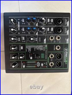 Mackie ProFX6v3 6-Channel Professional Effects Mixer with USB Mint Condition