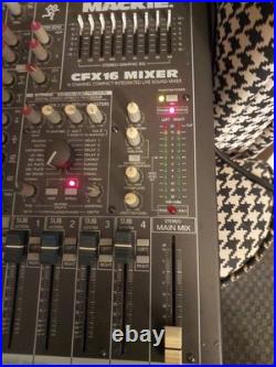 Mackie cfx16 mk2 16 channel compact integrated live sound mixer