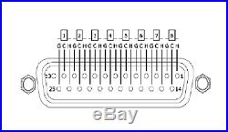Mamba 32XDB 32 XLR/TRS/TS Combo to 4 DB25 Tascam Analog Pin Out Patch Bay