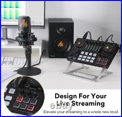 Maono Maonocaster E2 Podcast Audio Interface PC/Mac/iOS/Android NEW