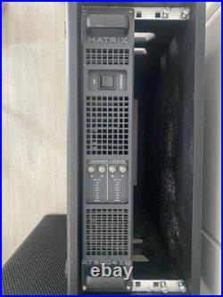 Matrix Amplifier XT6004EQ 2u 4 Channel Amplifier 4x1200w 4ohm Class AB with EQ
