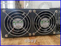 Matrix Amplifier XT6004EQ 2u 4 Channel Amplifier 4x1200w 4ohm Class AB with EQ