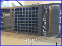 Matrix Amplifier XT6004EQ 2u 4 Channel Amplifier 4x1200w 4ohm Class AB with EQ