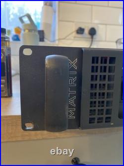 Matrix Amplifier XT6004EQ 2u 4 Channel Amplifier 4x1200w 4ohm Class AB with EQ