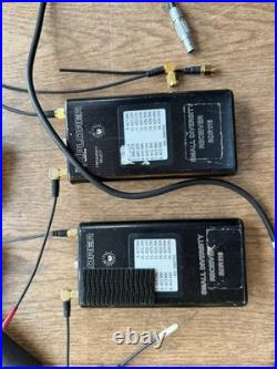 Micron Radio Mic TX716A 2x Transmitter & 2x Explorer Diversity Receiver