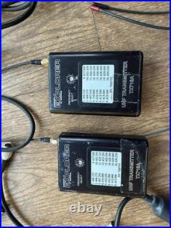 Micron Radio Mic TX716A 2x Transmitter & 2x Explorer Diversity Receiver