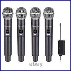 Microphone Mic Wireless With 3.5mm Adapter 90db Black Condenser Party