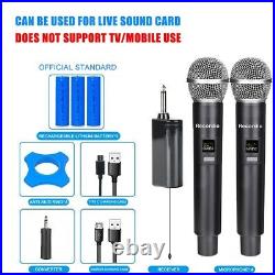 Microphone Mic Wireless With 3.5mm Adapter 90db Black Condenser Party