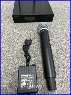 Microphone Shure QLXD4 Wireless Receiver & Shure Beta 58A. High Quality Mic