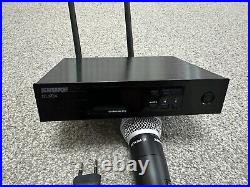 Microphone Shure QLXD4 Wireless Receiver & Shure Beta 58A. High Quality Mic