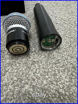 Microphone Shure QLXD4 Wireless Receiver & Shure Beta 58A. High Quality Mic