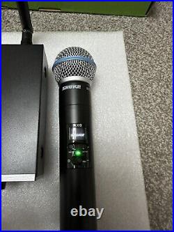 Microphone Shure Slxd4 & Beta58A + Headworn Microphone Set