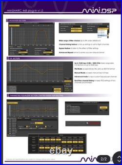 Minidsp Minisharc With VOL-FP