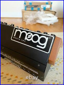Moog Voyager Rack Mount Edition with original box, manual, desktop handles