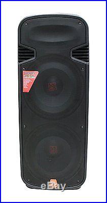 Mr. Dj PBX6000S -Channel PA System Loud Speaker Passive