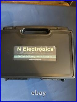 N Electronics NCM Condenser Wired Mic 6.35mm TRS Gold with Carry Case