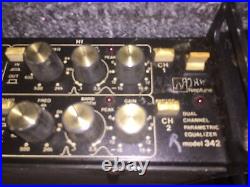 NEI Neptune 342, 2 Channel, 4 Band Parametric Equalizer, Eq, Vintage Rack mount