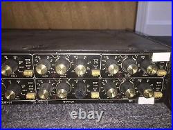 NEI Neptune 342, 2 Channel, 4 Band Parametric Equalizer, Eq, Vintage Rack mount