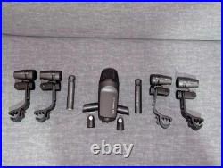 NEW Drum Kit Sennheiser 600 e600 Drum Mic Package with e602 e604 e614 UK Stock
