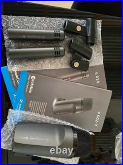 NEW Drum Kit Sennheiser 600 e600 Drum Mic Package with e602 e604 e614 UK Stock