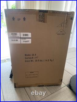 NEW KRK S8.4 Powered Studio Subwoofer 8 Black/Yellow BRAND NEW SEALED