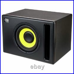 NEW KRK S8.4 Powered Studio Subwoofer 8 Black/Yellow BRAND NEW SEALED