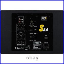 NEW KRK S8.4 Powered Studio Subwoofer 8 Black/Yellow BRAND NEW SEALED