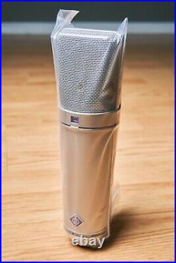 NEW! Neumann U87 Ai U 87 Mic Microphone withOriginal Wood Case & Shockmount
