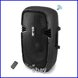 NEW Pyle PPHP1537UB 15 1200W BLUETOOTH Powered Speaker With USB SD Input & Remote