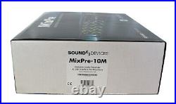 NEW Sound Devices MixPre-10M Portable Audio Recorder USB Interface