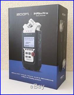 NEW ZOOM H4nPro Handy Portable Recorder Digital Audio Linear PCM H4n from JAPAN