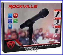 NYC Acoustics Dual 15 Bluetooth Karaoke System+2 Mics 4 ipad/iphone/Android/TV