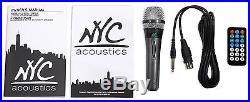 NYC Acoustics Dual 15 Karaoke Machine/System 4 ipad/iphone/Android/Laptop/TV
