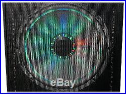 NYC Acoustics N215A Dual 15 800w Powered DJ Party Speaker Bluetooth, Lights+Mic
