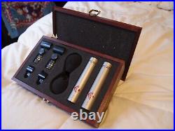 Neumann 184 Pair Set Professional Microphones