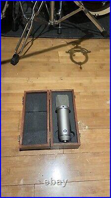Neumann U 87 Ai With WEIRD AUDIO CAPSULE! The First! Wired Condenser Microphone